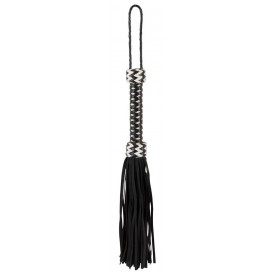 Кожаный многохвостый флогер ZADO Leather Flogger - 42 см.